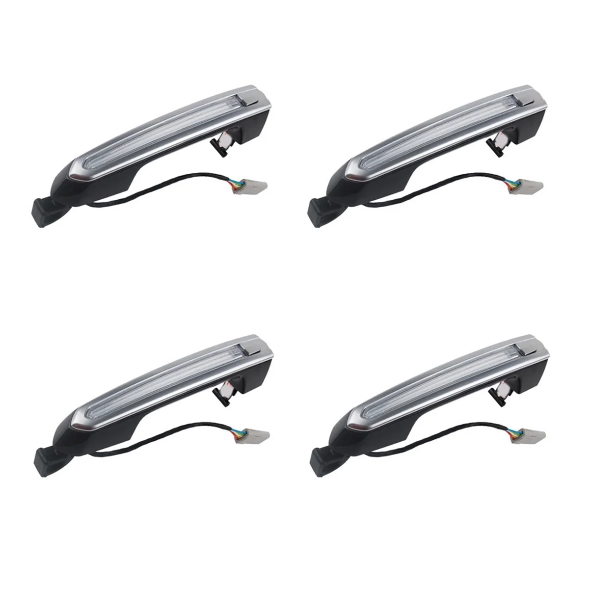 

4PCS Car LED Light Exterior Door Handle for Cadillac CT5 ATSL XTS XT4/5 CT6 Llluminated Door Handle