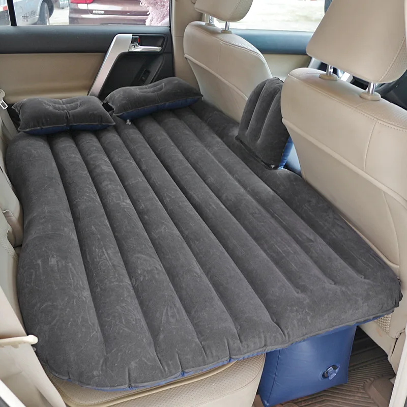 Car Back Seat Mattress Travel Mattress Universal Multifunctional Sofa Inflatable Bed Pillow Outdoor Camping Mat