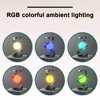 Floating LED Night Light with Wireless Phone Charger Creative Table 3D LED Lamp Floating Moon Table Lamp Unique Room Decor Gifts 4