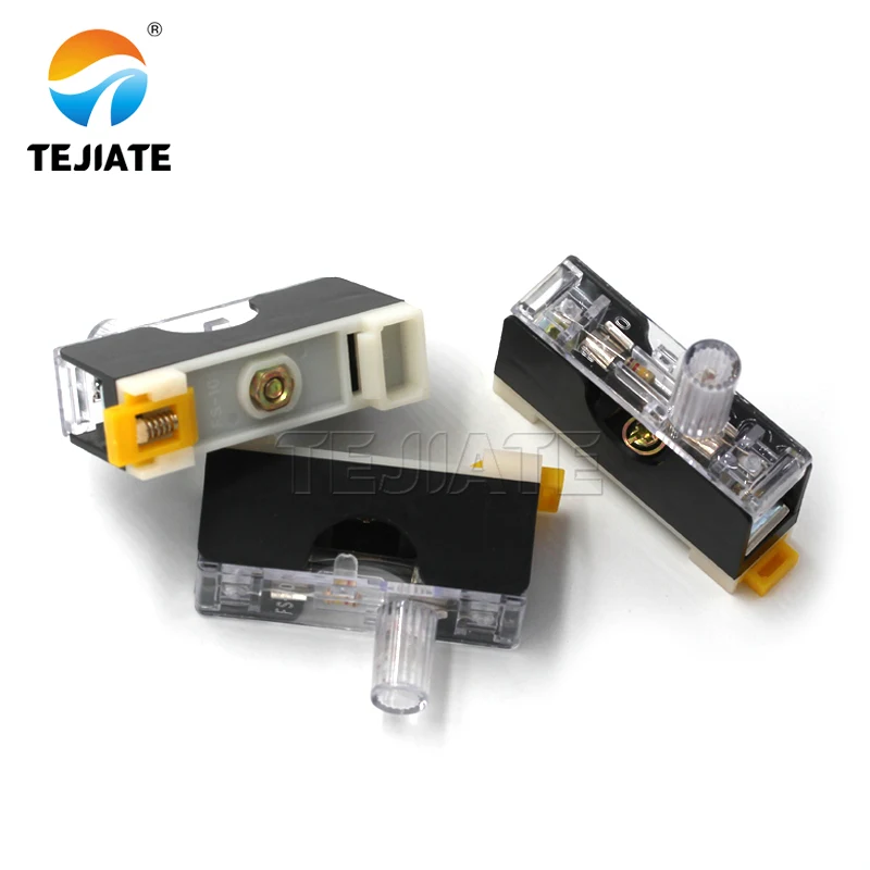 FS-101 fuse holder with light fuse box 6 * 30 holder 6X30 built-in 10A tube 2PCS