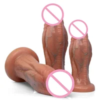 Super realistischer Dildo, super großer Penis, aber Pluk-Schwanz, Penetration, Anal, erwachsenes Analsexspielzeug für Frauen, Masturbation, Fetisch-Dildos 1