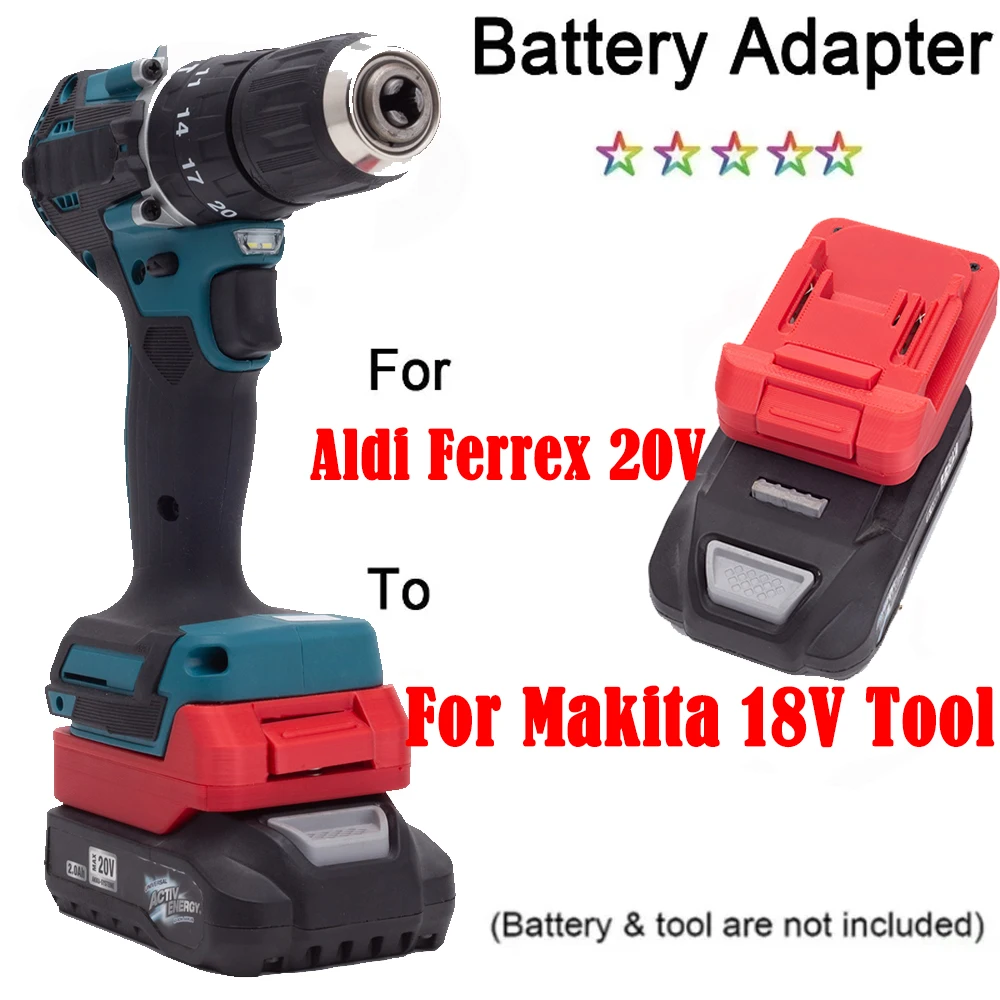 Activ Energy - Ferrex Auf Einhell Batterieadapter· STL Datei Für 3D-Druck·Cults