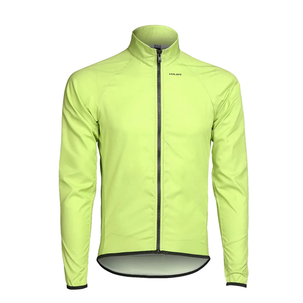 VOLER Cycling Windproof/Waterproof Men's Long Sleeve Jerseys Windbreak Bike Rain Jacket Lightweight Mtb Shirts Jaqueta Ciclismo cycling jacket cycling clothes