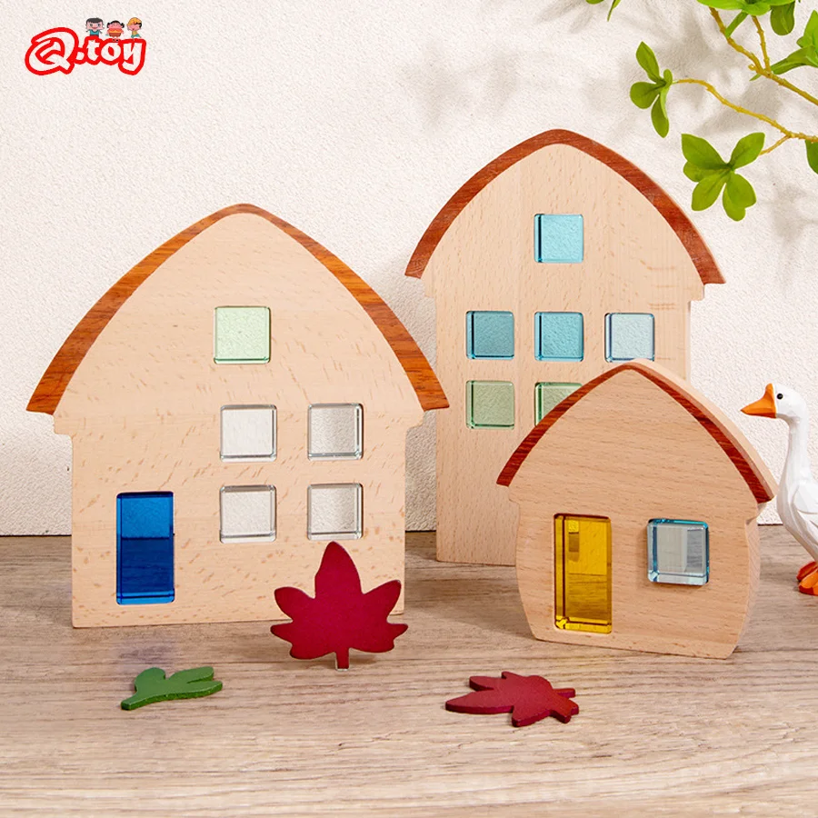 3pcs-wooden-house-children-pretend-play-montessori-educational-toys-home-decoration-display-building-blocks-toys-for-kids