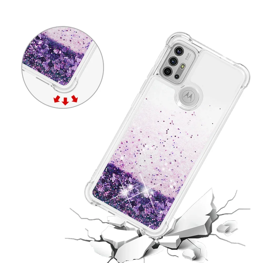 Sparkling Dynamic Liquid Quicksand Phone Cover