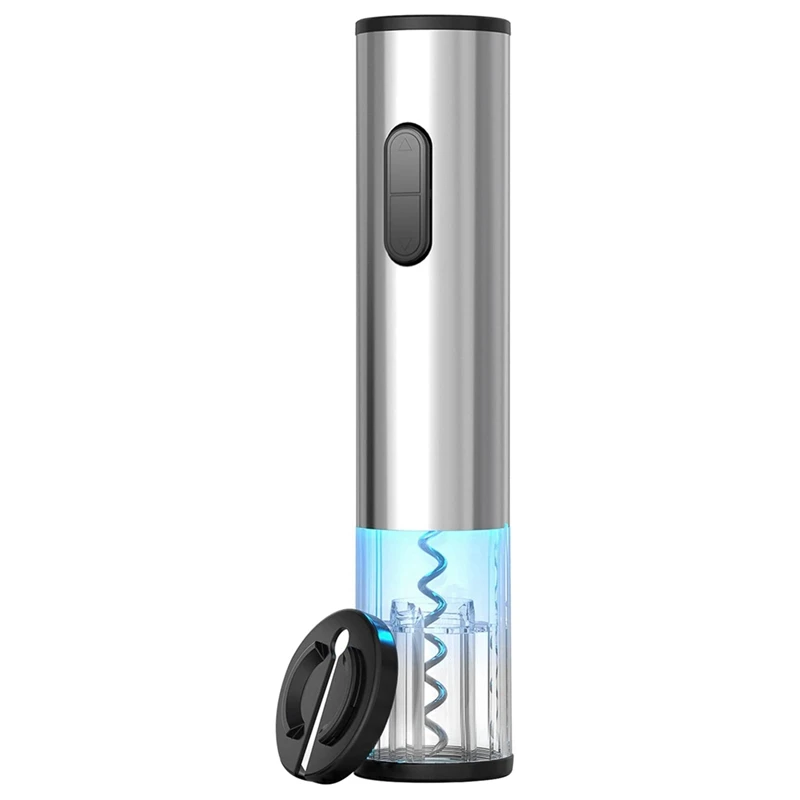 

Электронная открывалка для вина, электрическая открывалка для бутылок вина с аккумулятором и ножом для фольги