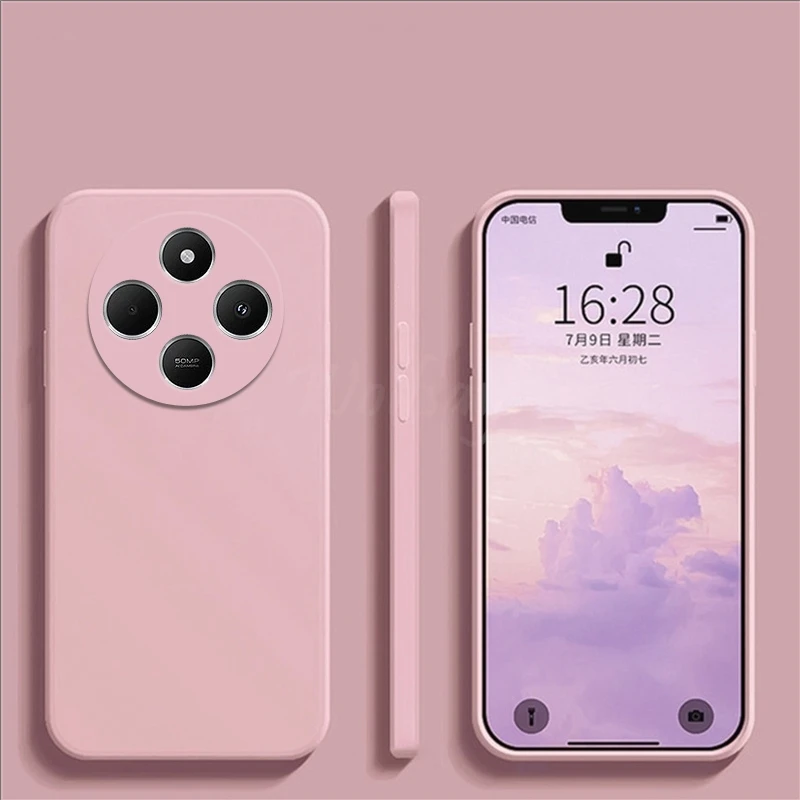 Liquid Silicone Plain Rubber TPU Phone Protector Cover