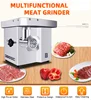 Electric Sausage Stuffer Mincer Machine Meat Grinder 1100W Beef Fish Maker 2