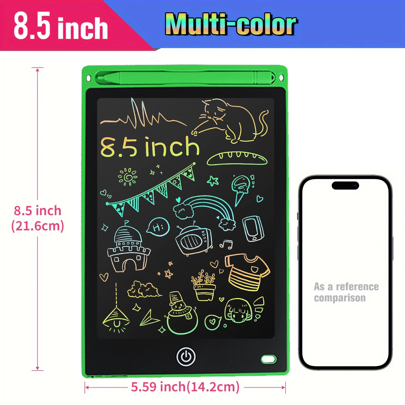 Interactive LCD Writing Tablet for Kids - Educational Montessori Toy and Creative Gift