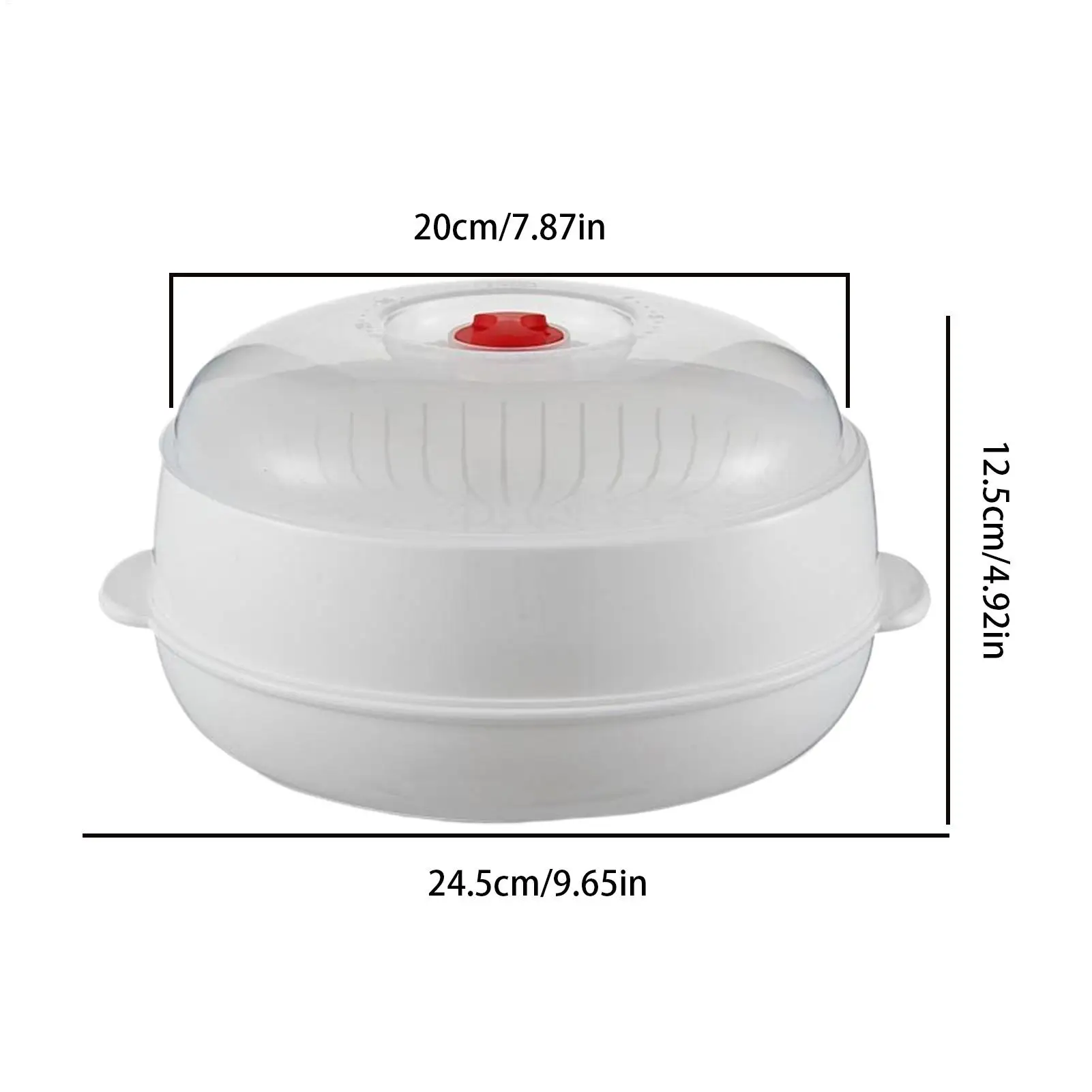 Microwave Steamer Basket Microwave Steamer Basket with Lid and Tray Multifunctional Microwave Heating Insulated Steamer Utensil