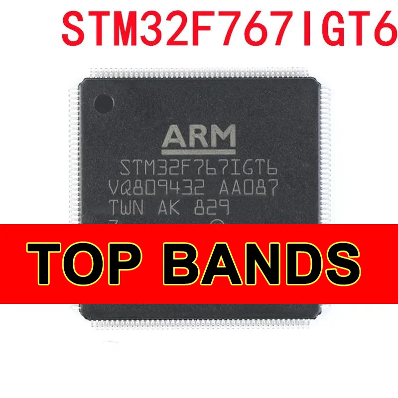 

Новый оригинальный набор микросхем STM32F767IGT6, Аксессуары для компьютера, 1-10 шт.