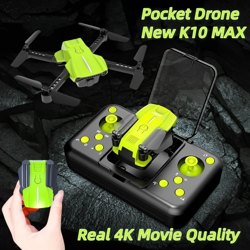 Новый K10 Mine Drone Pocket 8K HD Камера FPV RC Профессиональный RTF Quadopter Складной самолет для предотвращения препятствий Подарок для детей и детей thumbnail 2