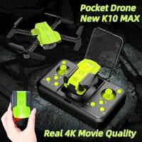 Nouveau K10 Mine Drone de poche 8K HD caméra FPV RC professionnel RTF Quadopter pliable évitement d'obstacles avion cadeau enfants enfant 2