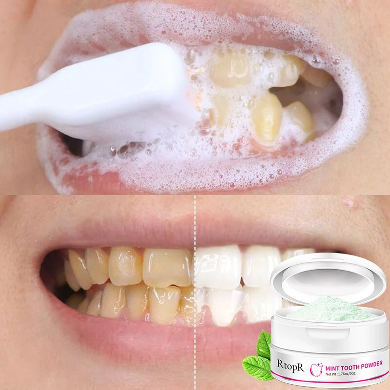 

New Teeth Whitening Powder Pearl Essence Natural Dental Toothpaste Toothbrush Kit Oral Hygiene For Remove Stains Plaque Care