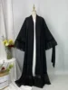 108874-85ce3b.jpg Abayas Noirs pour Femme Musulmane, Kebaya, Caftan Marocain, Kimono, Vêtements Islamiques, Ramadan Eid Dubai