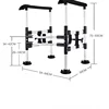 No-Punch Toilet Rail Armrest, Elderly Home Auxiliary Railings, High Carbon Steel Holder, Easy Install Safety Bracket 6