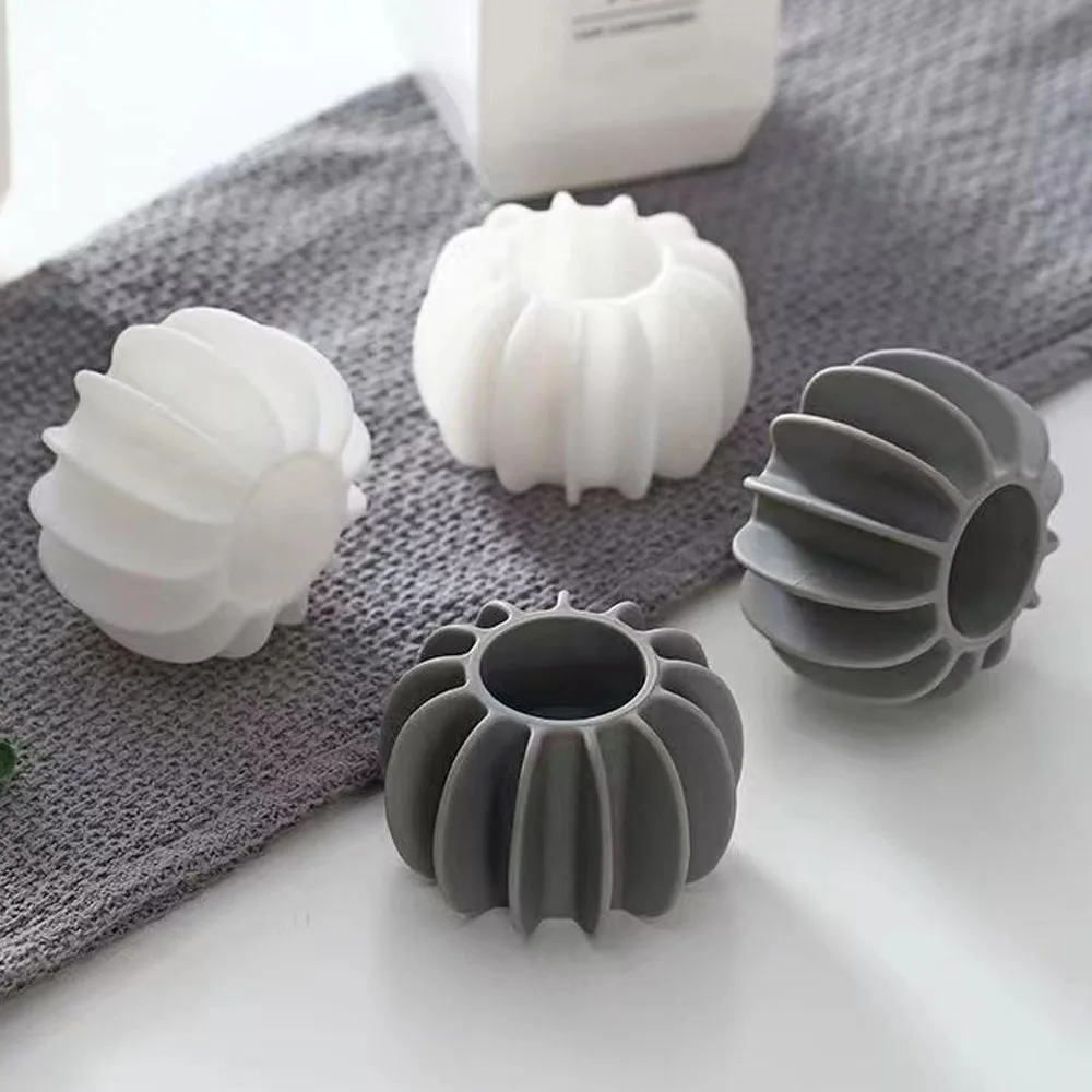 Laundry Ball Pet Hair Remover Laundry Hair Catcher 10Pcs Reusable Silicone To Remove Pet Hair And Prevent Clothes From Winding Bathroom Supplies