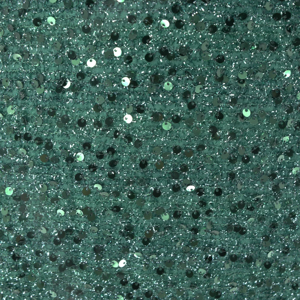 Plus Size Evening Party Dresses Women New Fashion V-neck Short Sleeve Green Dresses Elegant Slim Sequin Women's Mermaid Dresses