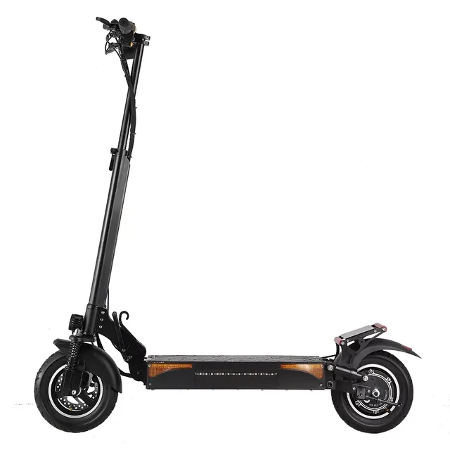 Patinete eléctrico plegable para adultos, Motor de 500W, batería de 48V/12,5  Ah, velocidad máxima de 45 km/h, rango máximo de 50 millas, neumáticos de  aire de 10 pulgadas - AliExpress