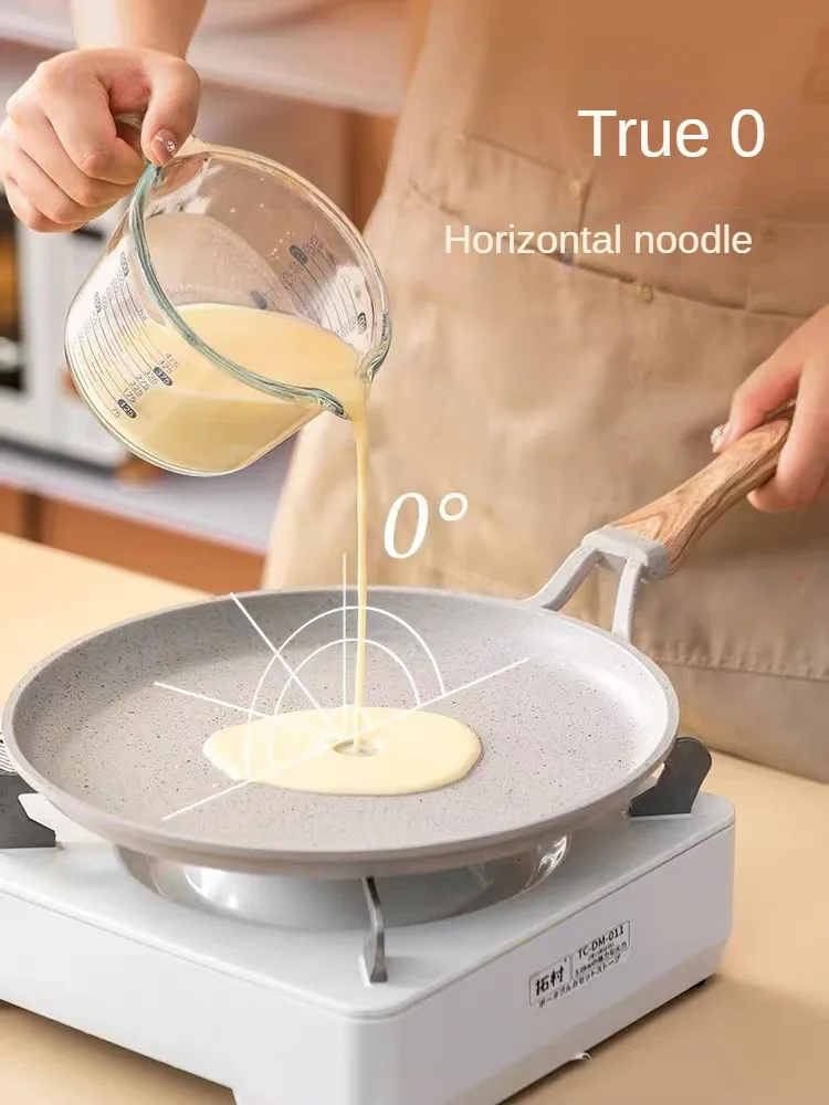 

20/24/28CM Non-Stick Frying Pan Thickened Steak Pancake Omelette Cooking Breakfast Maker With Anti Scalding Handle for All Stove