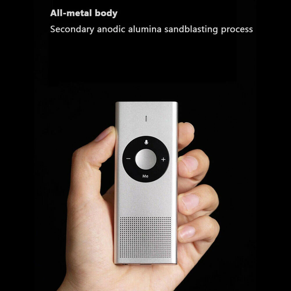 2022 New Smart Instant Wifi Voice Translator Portable AI Translator Real Time 14 Languages Microsoft Translator Learning Travel