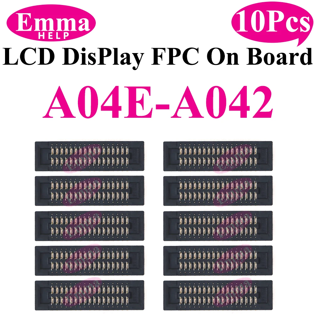 10pcs LCD Display Screen Flex FPC Connector - 40 78 Pin Plug On Board