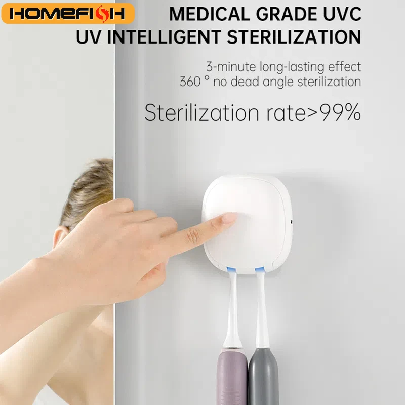 Toothbrush Disinfector Portable Sterilizer Mini
