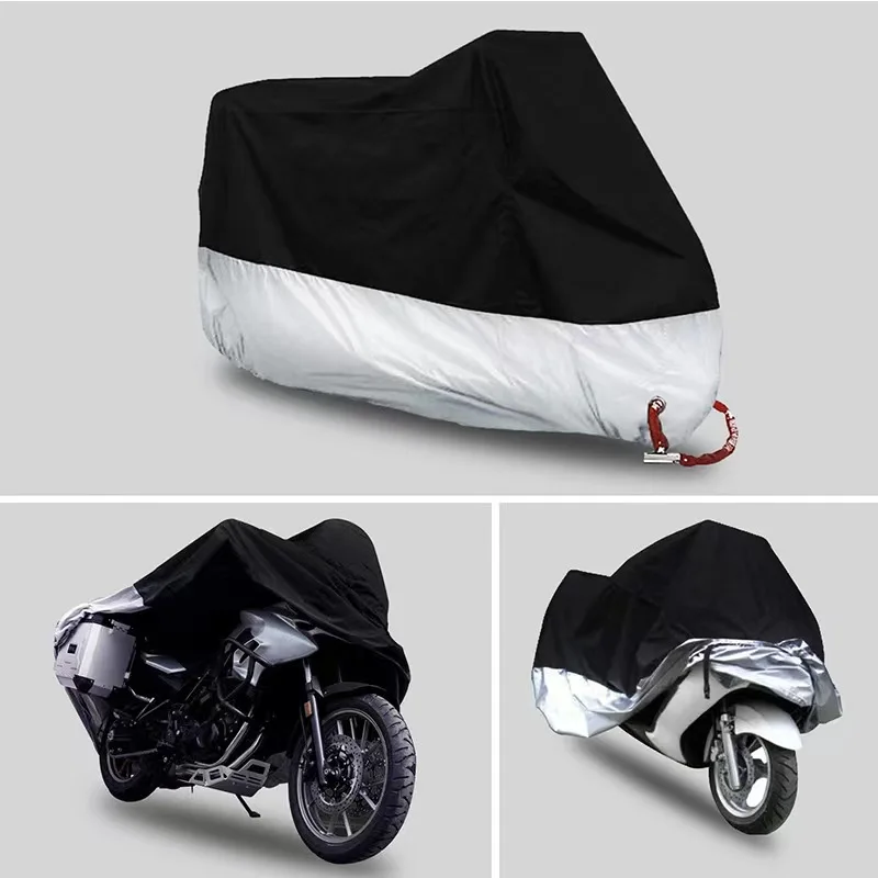 

Motorcycle Rain Cover Waterproof UV Protector Raincoat Dustproof Weather Protection for Suzuki Djebel Dr250 Dr650 Drz400 Rmz450