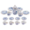 Mini Ceramic Tea Set for Dollhouse 2