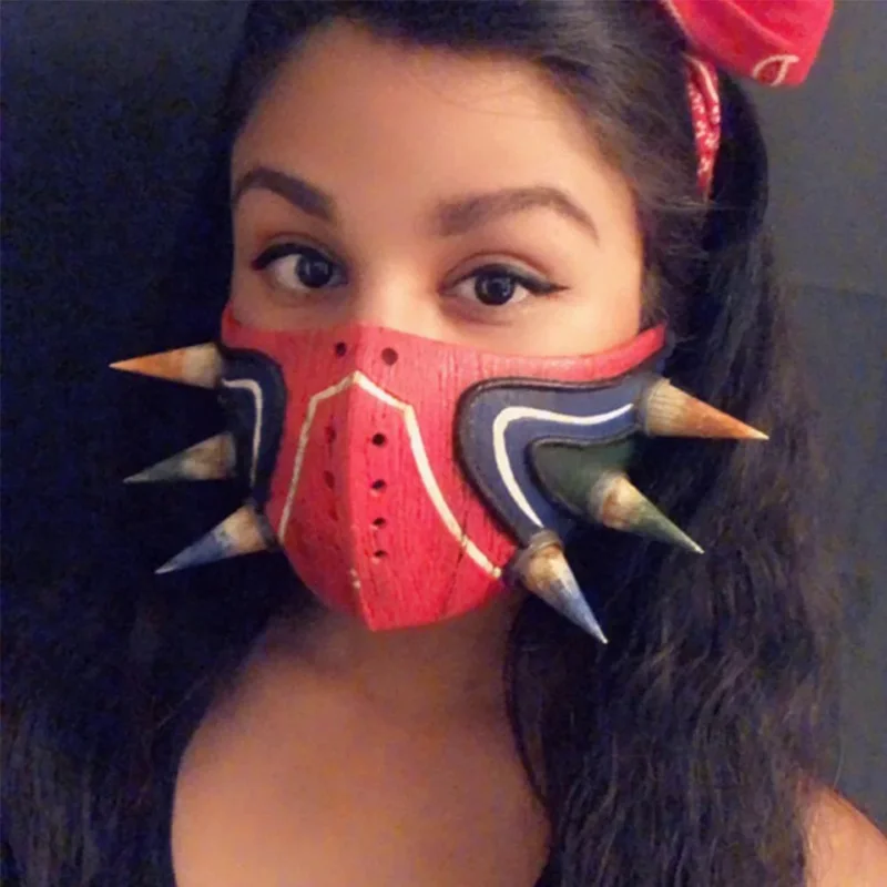 Gioco Zelda Breath Of The Wild Majora Cosplay Mask Halloween Party Adult Latex Half Face Mask