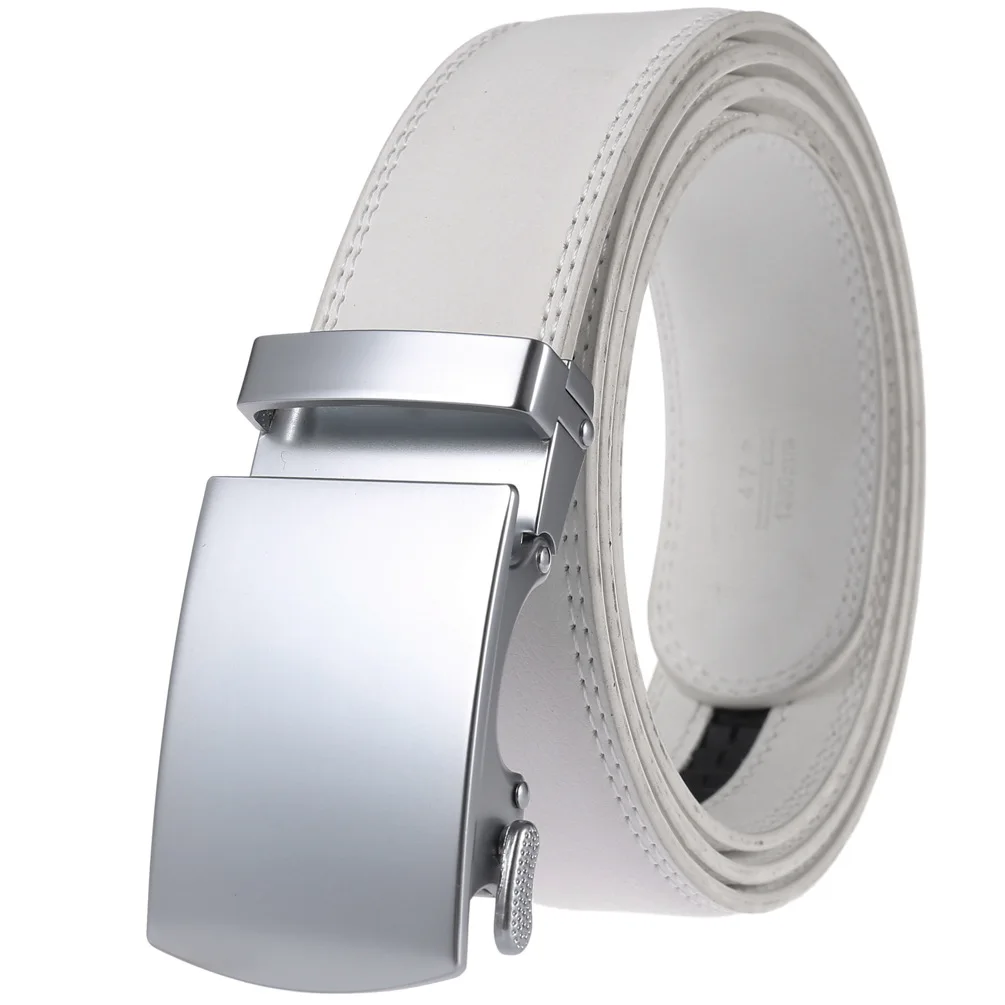Männer Gürtel Echtes Leder Strap Männlich Bund Automatische Schnalle Business Gürtel für Männer Hohe Qualität Gürtel Gürtel Für Jeans
