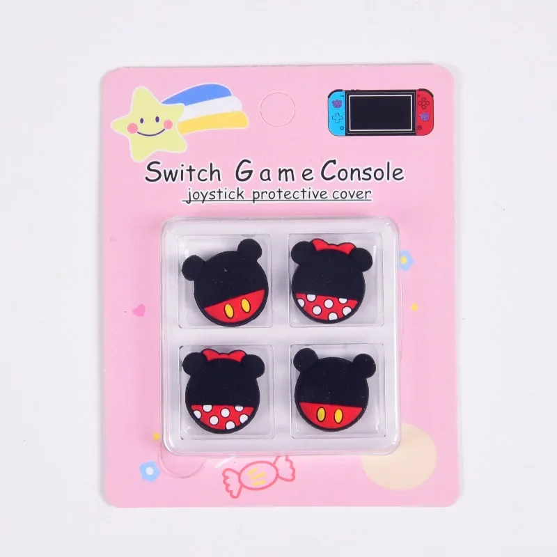 Disney Mickey Silicone Game Rocker Cover Cartoon for Nintendo Switch NS Lite Rocker Cap Protective Cover Handle Cap Gifts