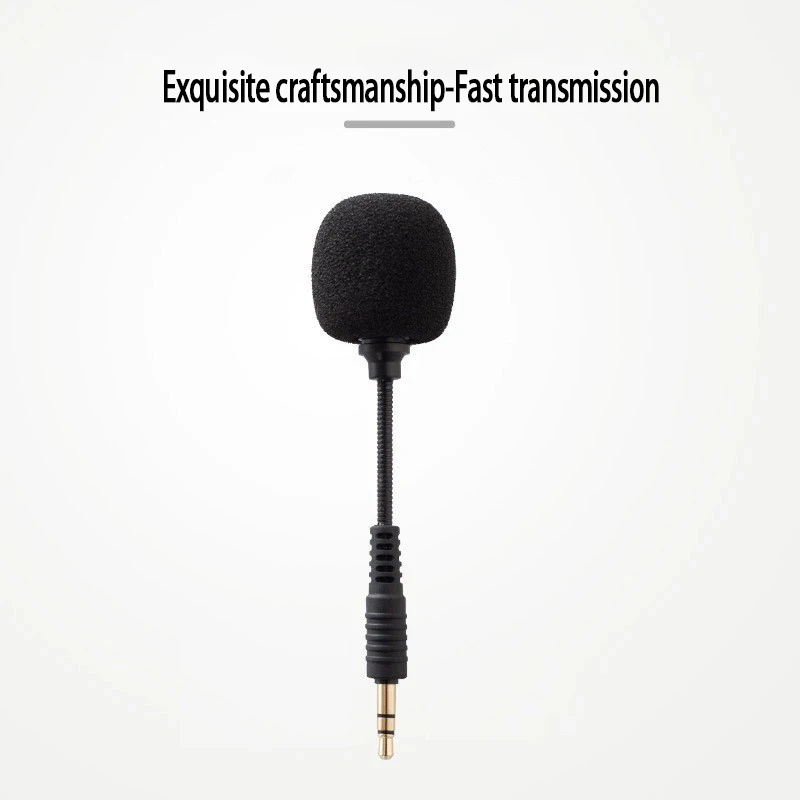 Mini microfono cellulare Mini microfono Audio microfono omnidirezionale Jack da 3.5mm per Computer registratore di schede Audio cellulare - Image 4
