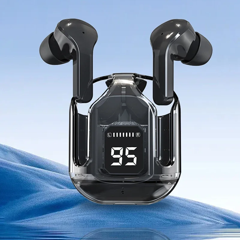 

Earphone Bluetooth 5.3 HIFI Sound Intelligent Touch Operation can be Connected Noise Reduction Digital Display Waterproof Heaset