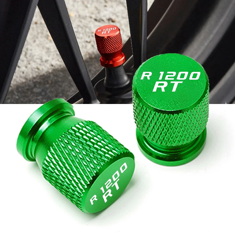 

For BMW R1200RT R1200 RT R 1200RT 2 Pcs Motorcycle Tire Valve Air Port Stem Cover Caps CNC Aluminum Accessories