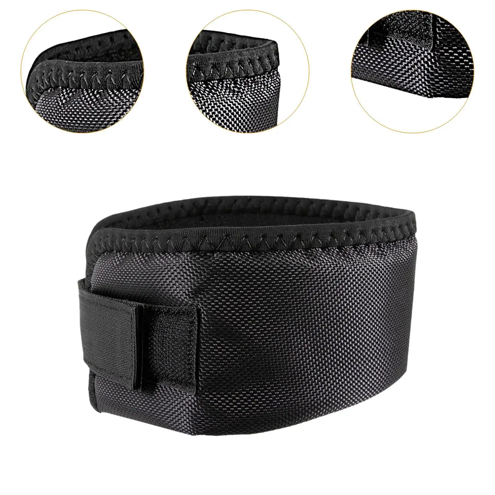 Hockey Neck Guard Neck Throats Guard Protector, Cut Resistant, with Adjustable Tape Goalie Protective Gear Collar Protection