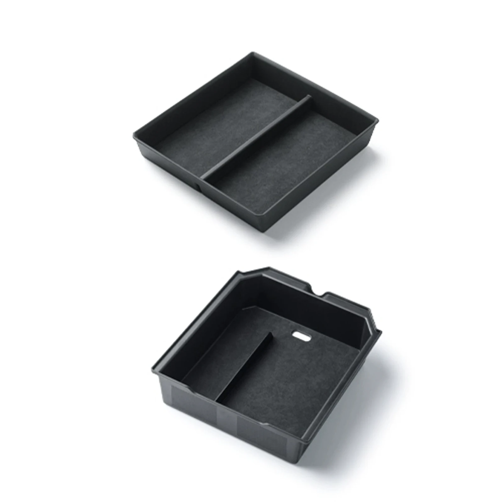 

Alfanxi Center Console Organizer Tray Italy Alcantara Storage Box Compatible with Tesla Model 3 Tesla Highland