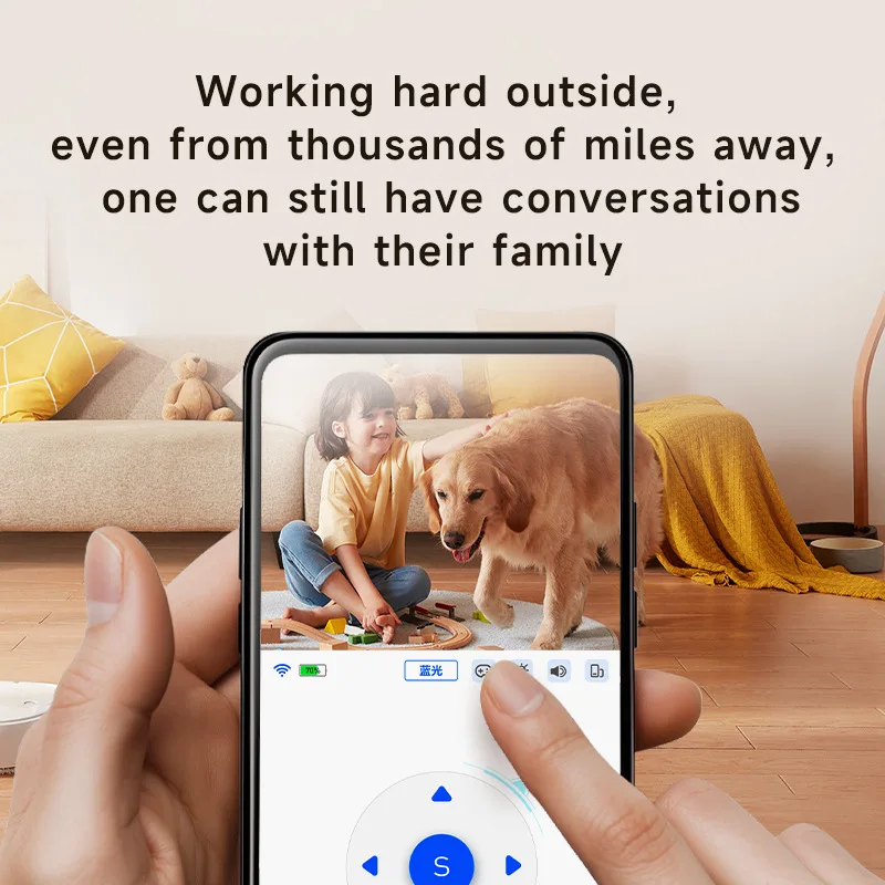 3MP Light HD Wi-Fi Camera Intelligent Dual Lens 360° Home Voice Call Security Cameras Wireless Outdoor/Indoor Color Night Vision 5