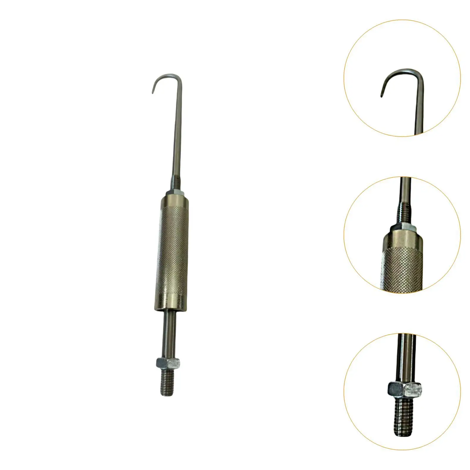 Trumpet Repair Tool Brass Instrument Repair Tool Tuning Slide Puller Remover Polishing Bracket Puller for Oboe Flute Sax