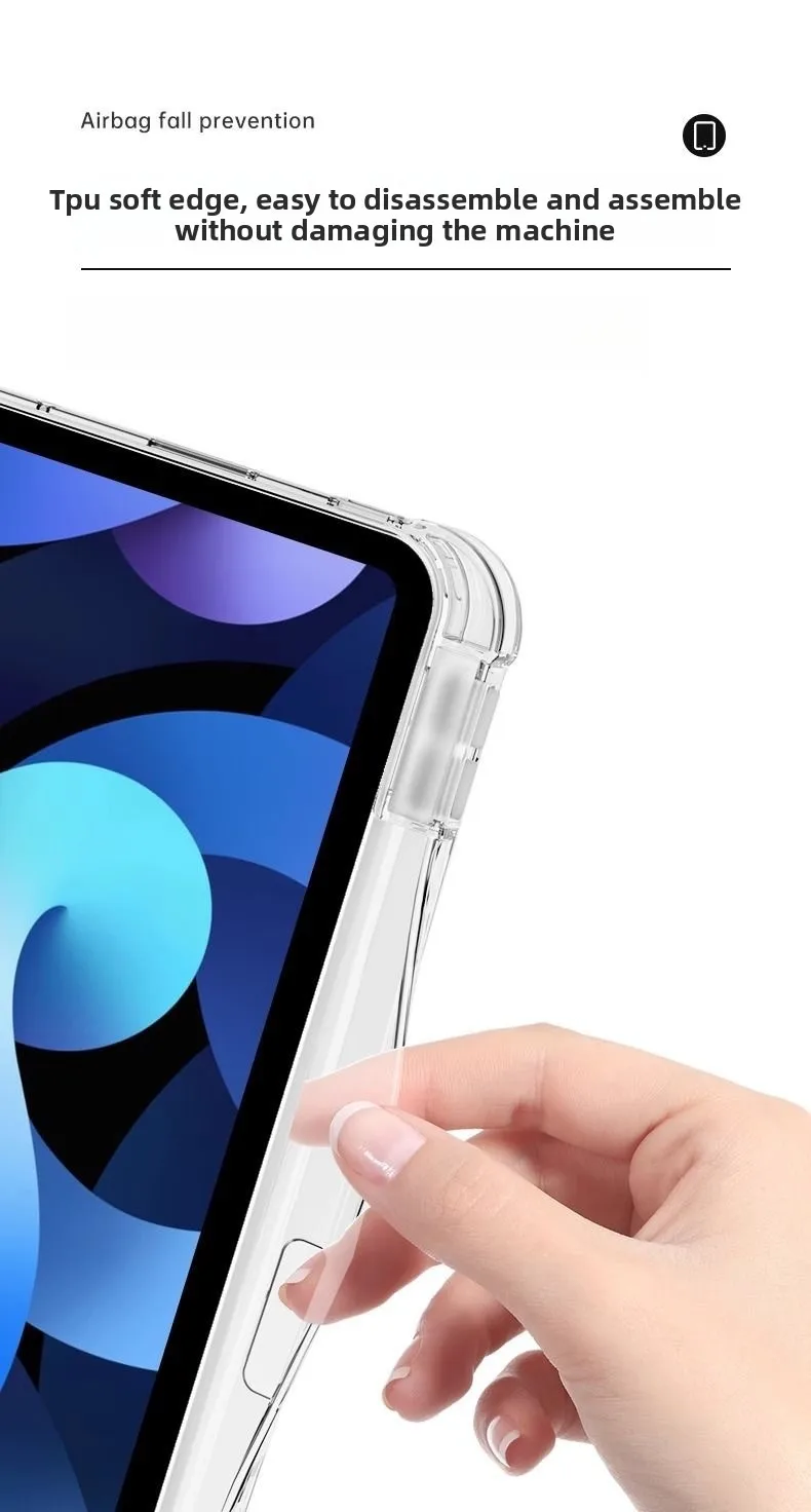 Für IPad Schutzhülle mit mehreren magnetischen Befestigungen, Y-Fold 10 Air5 Pen Slot Pro11 Acrylschale – Detail 9
