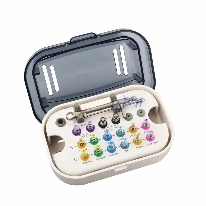 Universals Implants Tools Set Instruments Prosthetics Restorations Hand Driver Tool Kits/Screwdriver, Wrench