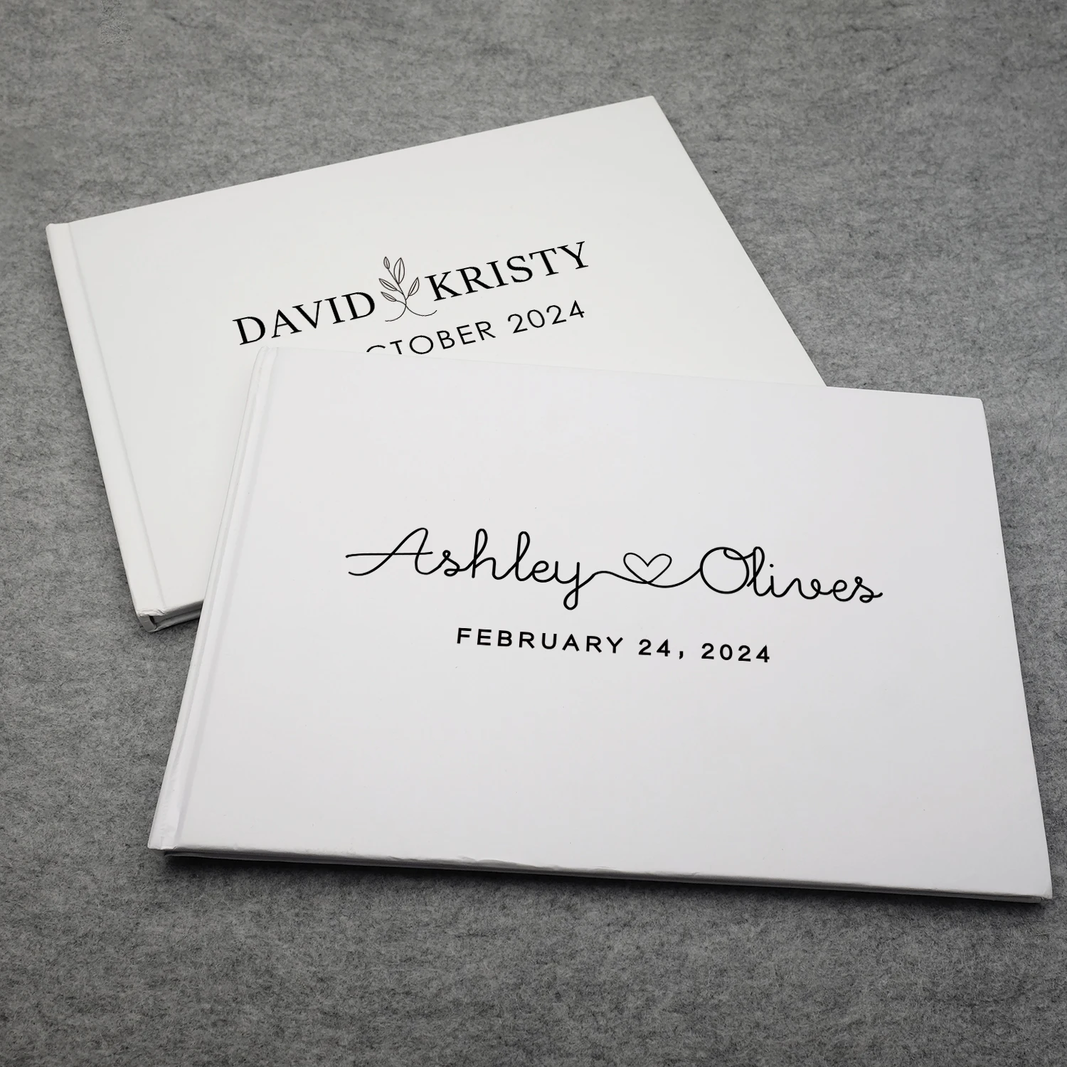 CustomWeddingGuestbookPersonalizedWeddingBookSignatureBookfor