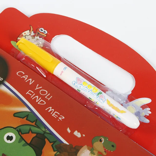 Magical Water Painting Book Toddler Early Education Toys Reusable Magic Drawing Coloring Book for Kids Children Montessori Toys 5