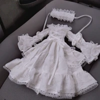 30cm 1/4 1/6 bjd bébé vêtements 1/4 poupée cour lolita jupe SD robe rétro robe de princesse 2