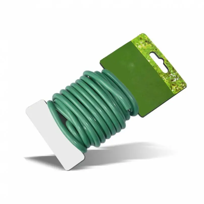 5mm x 5m Rubber Iron Tying Wire for Gardening Vine Plant Tape