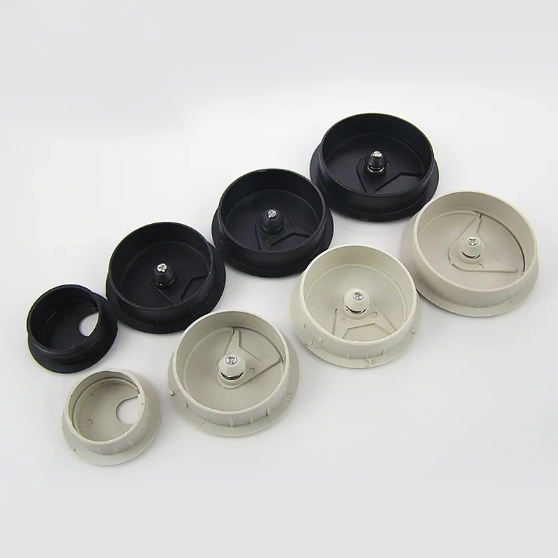 1PC 50/60/80mm Desk Table Plastic Cable Hole Cover PC Computer Desk Round Wire Tidy Grommet Cable Organizer