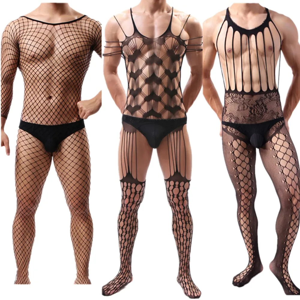 Sexy lingerie hot men body suits teddy erotic club costumes sexy underwear intimate nightgown sex products hose porn stockings men underwear sexy lingerie