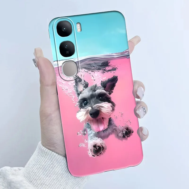 Cute Panda Soft Silicone Back Cover