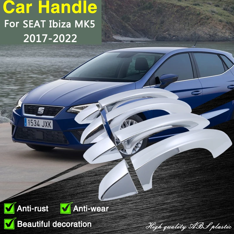 For Seat Mk5 6f Kj1 2017 2018 2019 2020 2021 2022 Chrome Door