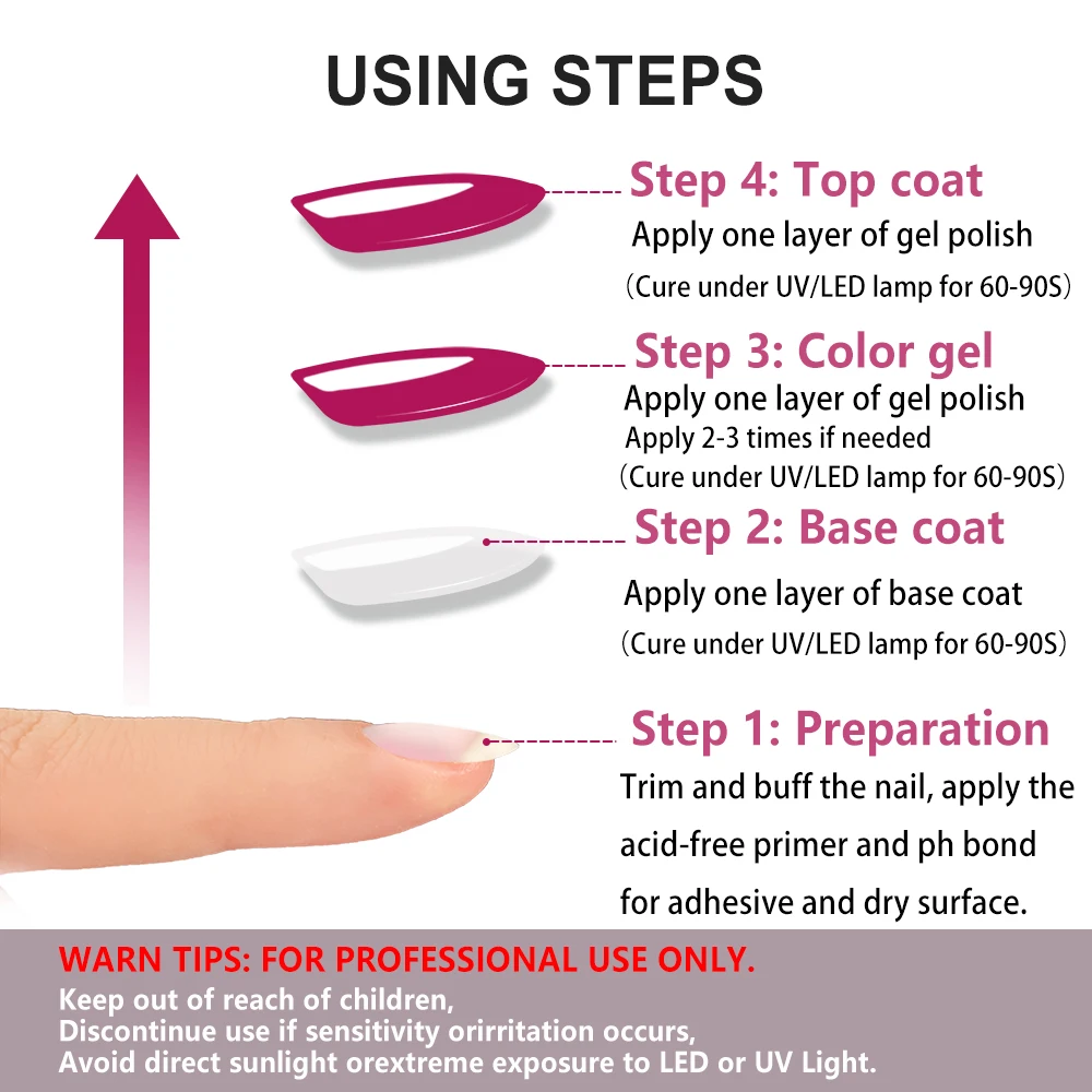 FZANEST Glossy Top Coat Gel Polish UV Gel 15ml Diamond High Gloss Gel Nails Polish Base and Top Lasting Over 45days Top Coat Set 4